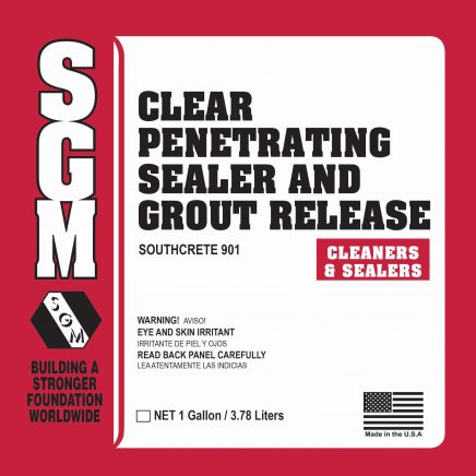 SGM — Clear Penetrating Sealer and Grout Release