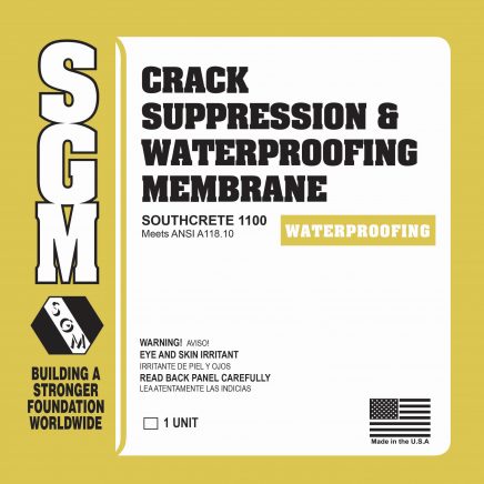 SGM — Southcrete™ 1100 Crack Suppression and Waterproofing Membrane