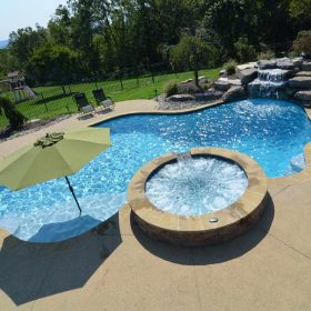 Super Blue - Monogram Custom Pools