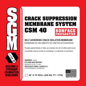 SGM — Crack Suppression Membrane System (CS 40)