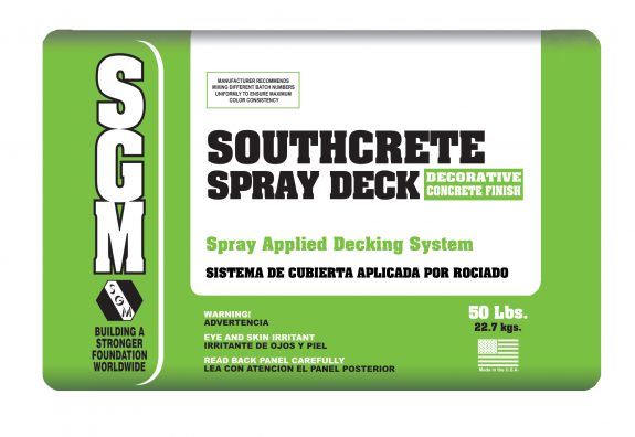 SGM — Southcrete™ Spray Deck System — Part A (Bag)