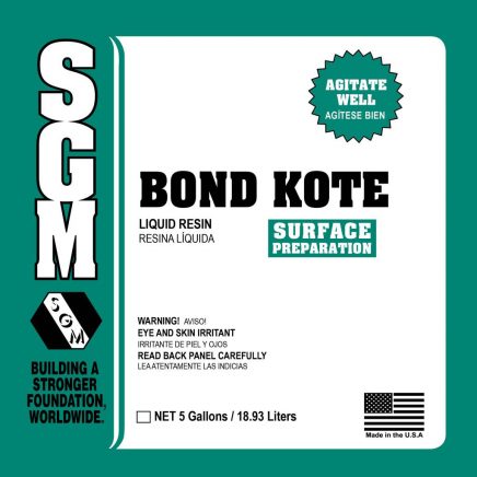 Bond Kote Label - Liquid Resin