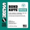 Label for Bond Kote Powder - Part B of the two-part surface preparation system. The label is used as an identifying image the product